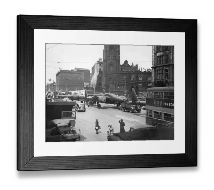 Framed Print : Black Widows in Liverpool Framed Print : Black Widows in Liverpool