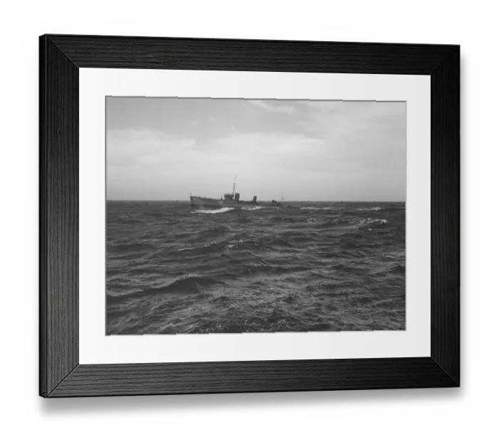 Framed Print : HMS Sturdy