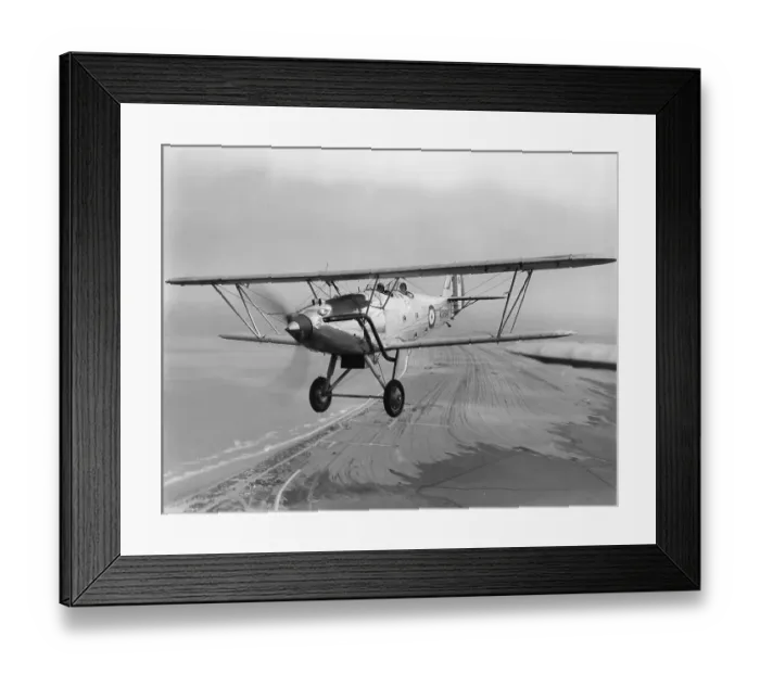Framed Print : Hawker Hart