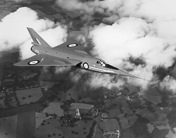 Fairey Delta 2, holder of the world air speed record, SBAC Show Farnborough September 1958