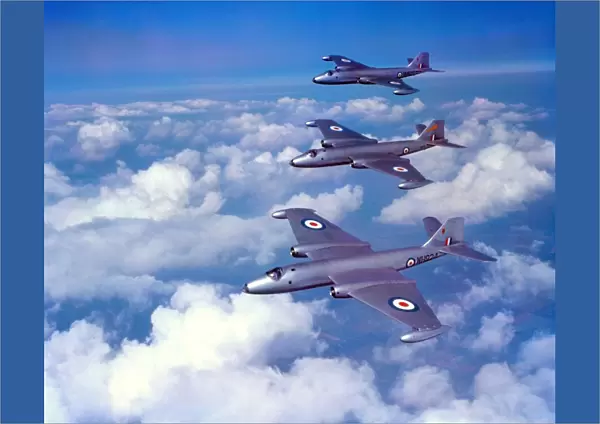 Canberra bombers of 61 and 109 Squadrons
