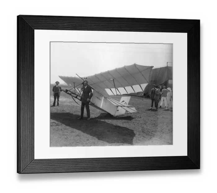 Framed Print : Mignet HM. 5 glider Framed Print : Mignet HM. 5 glider