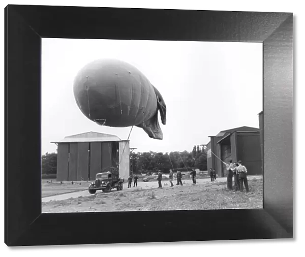 Barrage balloon, RAF Stanmore 1939