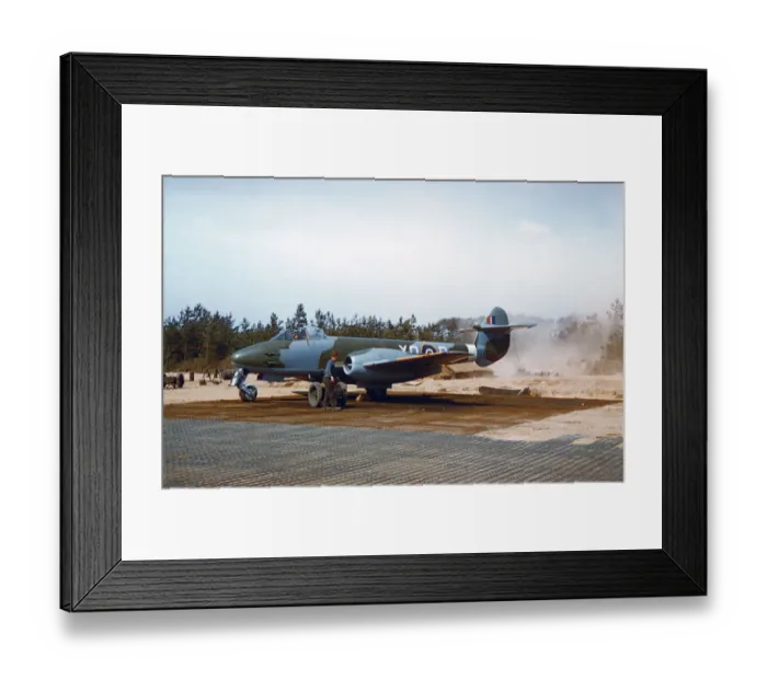 Framed Print : Gloster Meteor III Framed Print : Gloster Meteor III