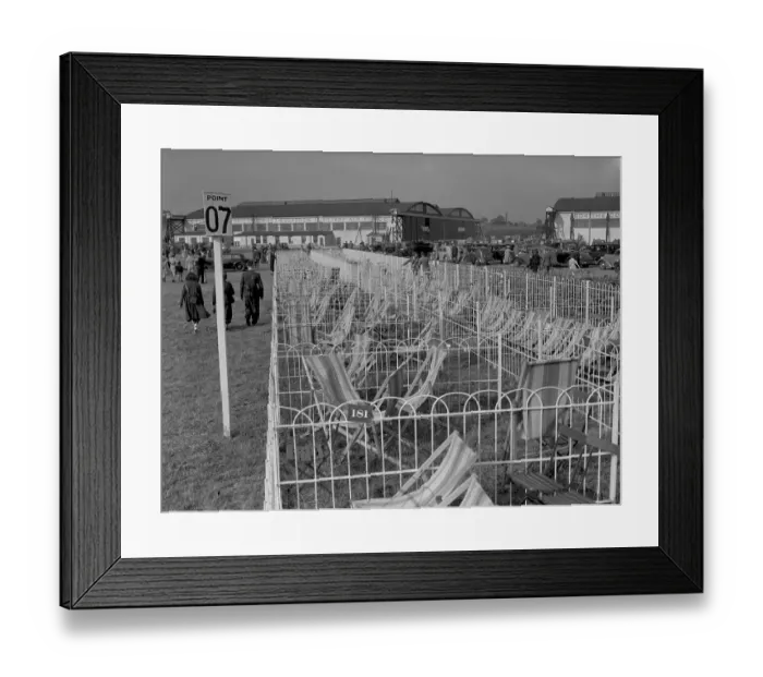 Framed Print : The hangars at Hendon