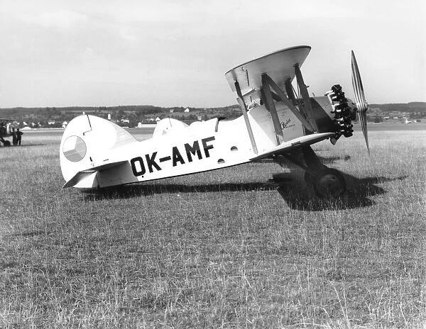 Avia Ba-122 14 (OK-AMF) of Czech Air Force, Zurich 1937