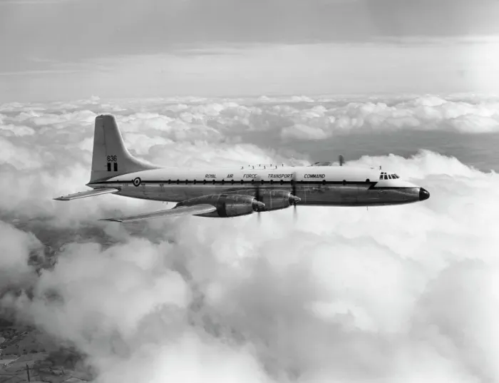 Framed Print : Bristol Britannia C. 1 Framed Print : Bristol Britannia C. 1
