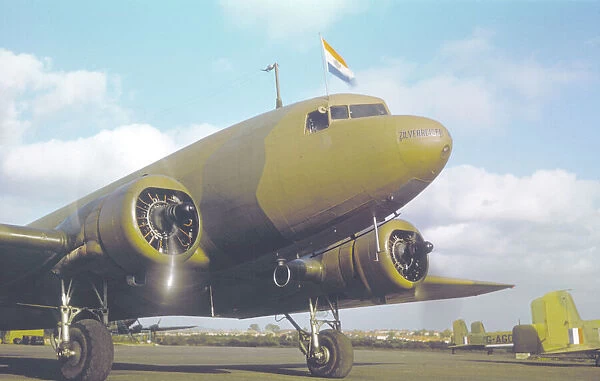 Douglas DC-3 of KLM. Douglas DC-3 (PH-ASZ Zilverreigger) of Koninklijke
