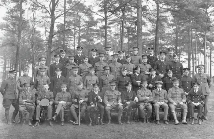 Framed Print : Fifth Course, Central Flying School, Upavon, January-April 1914 Framed Print : Fifth Course, Central Flying School, Upavon, January-April 1914