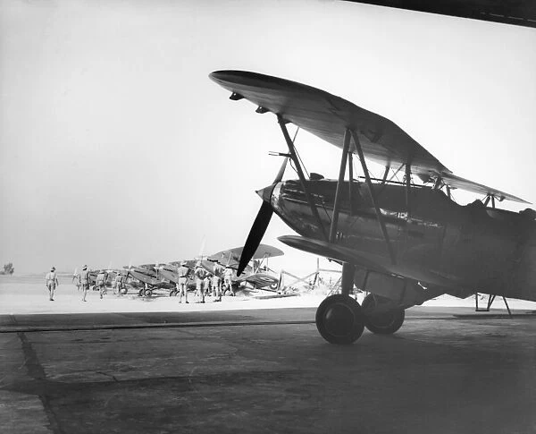 Hawker Harts of 6 Squadron RAF, Ramleh, Palestine, 1936