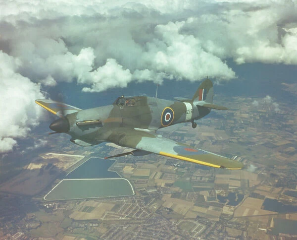 Hawker Hurricane V with two 40mm Vickerss guns after conversion