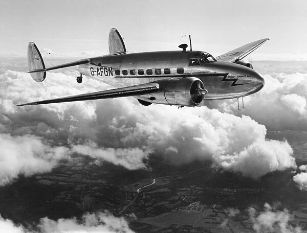Lockheed 14 Electra of British Airways used by Neville Chamberlain to fly