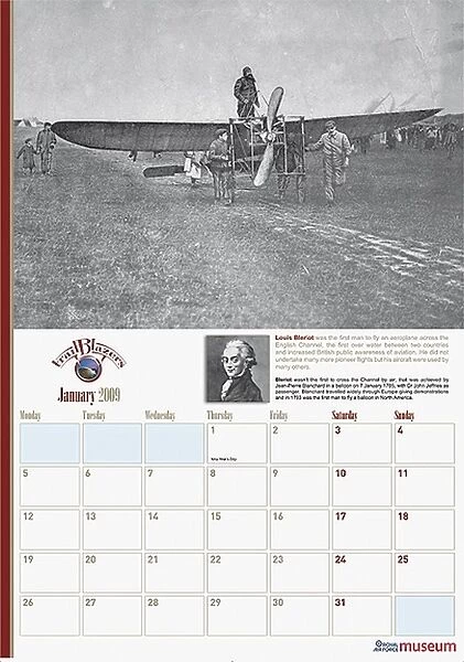 RAF Museum 2009 Calendar Trailblazers