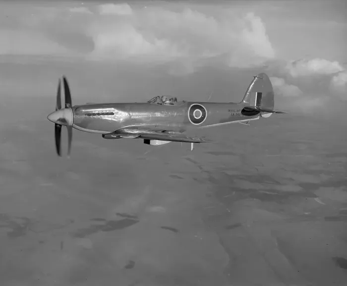 Framed Print : Supermarine Seafire F. 46 Framed Print : Supermarine Seafire F. 46