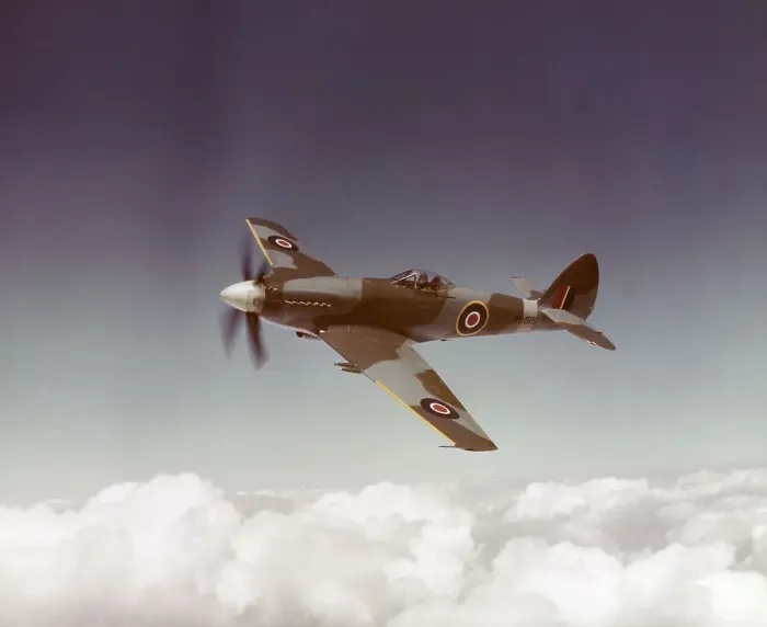 Framed Print : Supermarine Spiteful F.XIV, 7 July 1945