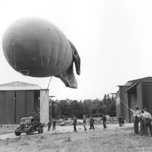 Barrage balloon, RAF Stanmore 1939