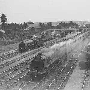 A busy scene at Seaton Junction