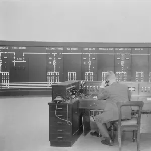 Electrification of the Brighton Line - the control room