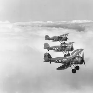 Gloster Gauntlet I aircraft of 19 Sqn RAF