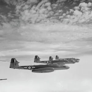 Gloster Meteor NF. 14 aircraft of 152 Squadron, 1955