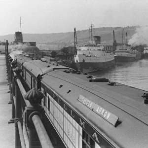 The Golden Arrow at Dover Harbour