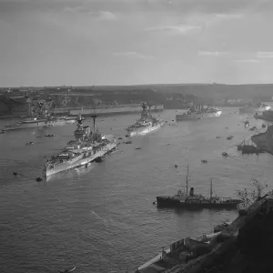 Grand Harbour, Malta 1935