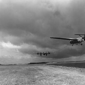 Handley Page Halifax V towing Airspeed Horsa