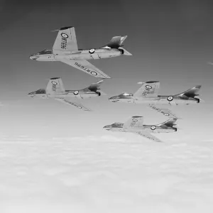 Hawker Hunter F. 1 aircraft of 54 Squadron