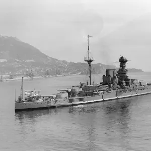 HMS Valiant, March 1931