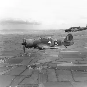 Miles Martinet I and Avro Anson I