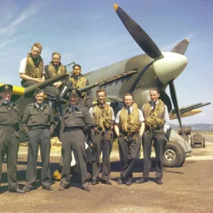 Pilots of 257 Squadron RAF