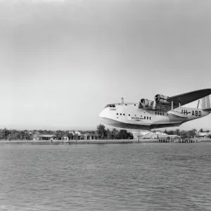 Short C-Class flying boat VH-ABD of Qantas