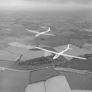 Two Slingsby T. 51 Dart gliders