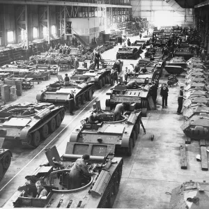 Tank production, World War Two