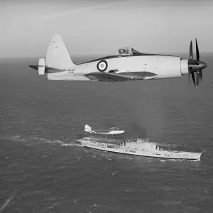 Westland Wyvern and Hawker Sea Hawk