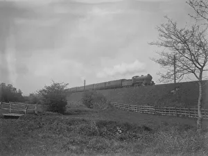 Railways Gallery: 4-6-0 738 with train