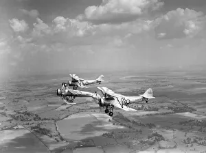 Images Dated 28th October 2008: Avro Tutor aircraft of the Central Flying School