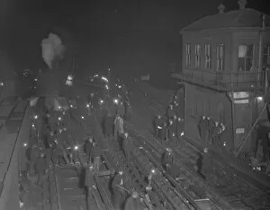 Railways Gallery: Borough Market Junction being relaid, 1932