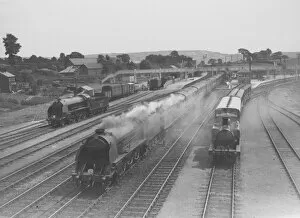 Interwar Gallery: A busy scene at Seaton Junction