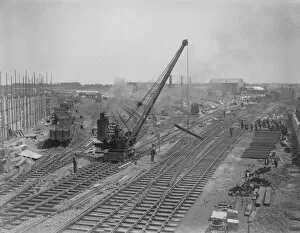 Images Dated 15th May 2009: Constructing the Thanet Line, 1926 - Ramsgate Station
