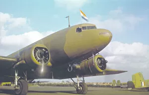 Charles Brown Colour Photographs Collection: Douglas DC-3 of KLM