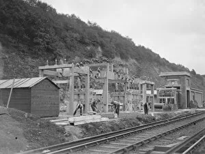 Images Dated 15th May 2009: Electrification of the Brighton Line, 5 October 1931