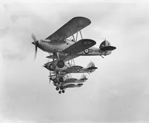 Interwar Gallery: Fury I aircraft of 1 Squadron