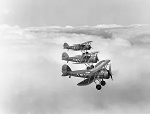 Images Dated 19th November 2010: Gloster Gauntlet I aircraft of 19 Sqn RAF
