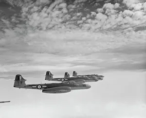 Gloster Meteor NF. 14 aircraft of 152 Squadron, 1955