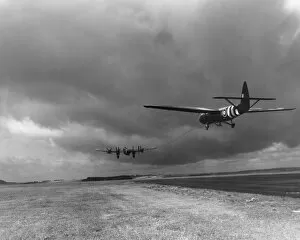 World War Two Gallery: Handley Page Halifax V towing Airspeed Horsa