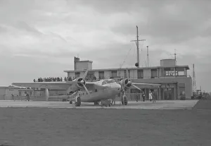 De Havilland Flamingo at Jersey Airport, 1939
