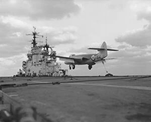 Aircraft Carriers Collection: Hawker Sea Hawk F. 1