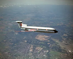 Charles Brown Colour Photographs Collection: Hawker Siddeley Trident of BEA