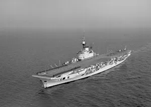 Aircraft Carriers Gallery: HMS Implacable, February 1950